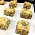 しましまもっぷ's cooksnap of when they made +ほうじ茶とあんこのスコーンクッキー+.
