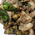 クック4CX9NN☆'s cooksnap of when they made 豚バラスライスと茄子ピーマン味噌炒め.