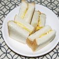 タワ師's cooksnap of when they made タマゴとピーナッツクリームのサンド.