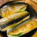 チャックねこ☆'s cooksnap of when they made 我が家の焼き鯖寿司.