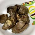 VanDyke's cooksnap of when they made 鶏肝煮.