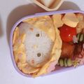 azs2810's cooksnap of when they made ラプンツェルのお花弁当 キャラ弁 デコ弁.