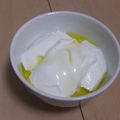きらり流れ星's cooksnap of when they made メイプルヨーグルトのオリーブオイルがけ.