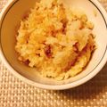 yesmama's cooksnap of when they made 簡単！新生姜の味噌味炊き込みご飯.