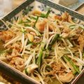 yukanosuke's cooksnap of when they made レバニラじゃないよ☆豚にらもやし炒め.