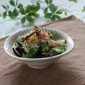 まろんかふぇ's cooksnap of when they made ナスとオクラのおかか醤油♪.