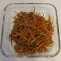 料理好きぷーた☆'s cooksnap of when they made 我が家の絶品きんぴら黄金比.