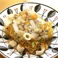 ChunChun☆≡'s cooksnap of when they made 冷凍シーフードのあんかけ かた焼きそば.