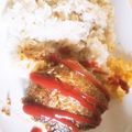 hunnchann's cooksnap of when they made デミグラスソースのロコモコプレート.
