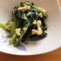 あったかクーラー's cooksnap of when they made ホタテ缶入り♪小松菜と卵の炒め物.