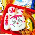 yukky☆mama's cooksnap of when they made キャラ弁 簡単 書くだけ新幹線サンド☆.