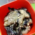 ゆかちたくち's cooksnap of when they made お弁当にもレンチン簡単茄子のすりごま味噌.