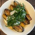 R2016's cooksnap of when they made かんたん♪なすの大根おろしのせ　しそ添え.