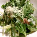 みーちゃんマン's cooksnap of when they made 混ぜるだけ*焼き鳥缶と水菜、卵のサラダ*.