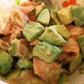 カケチャンマン's cooksnap of when they made ☼アボカドとサーモンのマヨ醤油わさび和え.