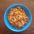 WackyRacer's cooksnap of when they made カレールーで作る簡単カレーチャーハン.