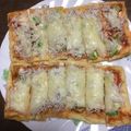 クック7L4N55☆'s cooksnap of when they made 【糖質オフ】しらすのあげピザ.