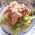♡こもれび♡'s cooksnap of when they made 豚肉とキャベツの塩ダレ炒め.