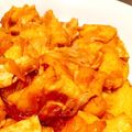 らがぶーりん's cooksnap of when they made 油揚げのチリソース炒め.