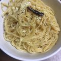 BARZEUS's cooksnap of when they made たっぷり卵&にんにくのパスタ.
