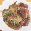 まぁこぅちん's cooksnap of when they made 生かつおと玉ねぎのごまポン酢和え.