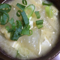 ちゃぎー's cooksnap of when they made 冷凍冬瓜と油揚げの味噌汁.