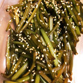 うなちょびん's cooksnap of when they made やみつきの食感♡サツマ芋の茎の炒め物.