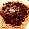 お帽子's cooksnap of when they made イタリアの本格的ボロネーゼ・ミートソース.