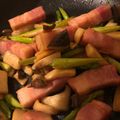 ☆苹凛☆'s cooksnap of when they made 厚切りベーコンとアスパラのバター醤油炒め.