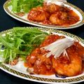 お料理ニャロメ's cooksnap of when they made 簡単！小エビの エビチリ.