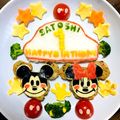 ☆jms☆'s cooksnap of when they made １歳の誕生日ごちそうプレート♡.