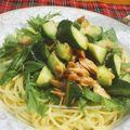sayoのmenu's cooksnap of when they made きゅうりとツナの冷製パスタ.