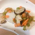 namiring's cooksnap of when they made タラの野菜たっぷりバターポン酢ソース.