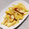 ジョングレ's cooksnap of when they made 竹輪と余り野菜の炒めもの.