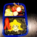 saaya☆'s cooksnap of when they made キャラ弁＊ポケモン ジラーチ弁当♪.