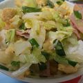あゆたっくん's cooksnap of when they made 卵１コと高野豆腐１枚で炒り卵！にら玉丼.