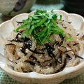 yukitarooo's cooksnap of when they made 糸こんとひじきの明太子入り煮物.