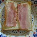 ゆず☆ななみ's cooksnap of when they made ✿ベーコンのせただけトースト✿.