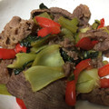anemonenan's cooksnap of when they made 簡単よ！牛肉と青梗菜のオイスター炒め.