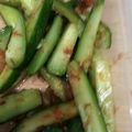⭐️yuka⭐️'s cooksnap of when they made 胡瓜の消費に♡無限梅キュー.