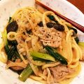 しおんり's cooksnap of when they made こく旨♡豚バラ味噌バターうどん.