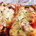 らがぶーりん's cooksnap of when they made 酒のつまみにも♪油揚げピザ☆.