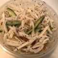 やんしゅ's cooksnap of when they made 大根とちくわの赤しそサラダ.