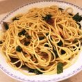 a1_v3v_1m's cooksnap of when they made 簡単♪干し椎茸と梅の和風バターパスタ☆.