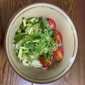 ナオヤ☆'s cooksnap of when they made 夏のお昼の定番！我が家のサラダうどん.