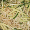 ティアリン's cooksnap of when they made もやしときゅうりのごまドレあえ.