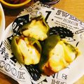janqoo's cooksnap of when they made 簡単！　おつまみ&おやつにピーマンピザ♪.