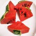 ももちゃんパンダ's cooksnap of when they made 食べやすいスイカの切り方.