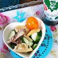 夢夢555's cooksnap of when they made 旬の筍と鯖缶の簡単サラダ☆.