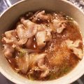 Karismama's cooksnap of when they made 鴨せいろ風✤簡単豚せいろ蕎麦.